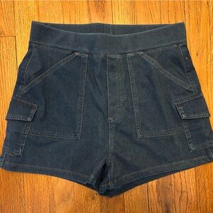 HALARA Classic Blue Denim Skirt